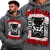 BLUZA Z KAPTUREM  SPORTY WALKI PITBULL
